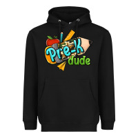 Black pre k dude Heavyweight Hoodie - RanaPortraitStore
