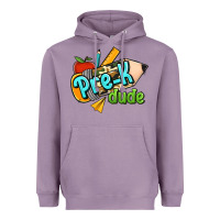 Lavender pre k dude Heavyweight Hoodie - RanaPortraitStore