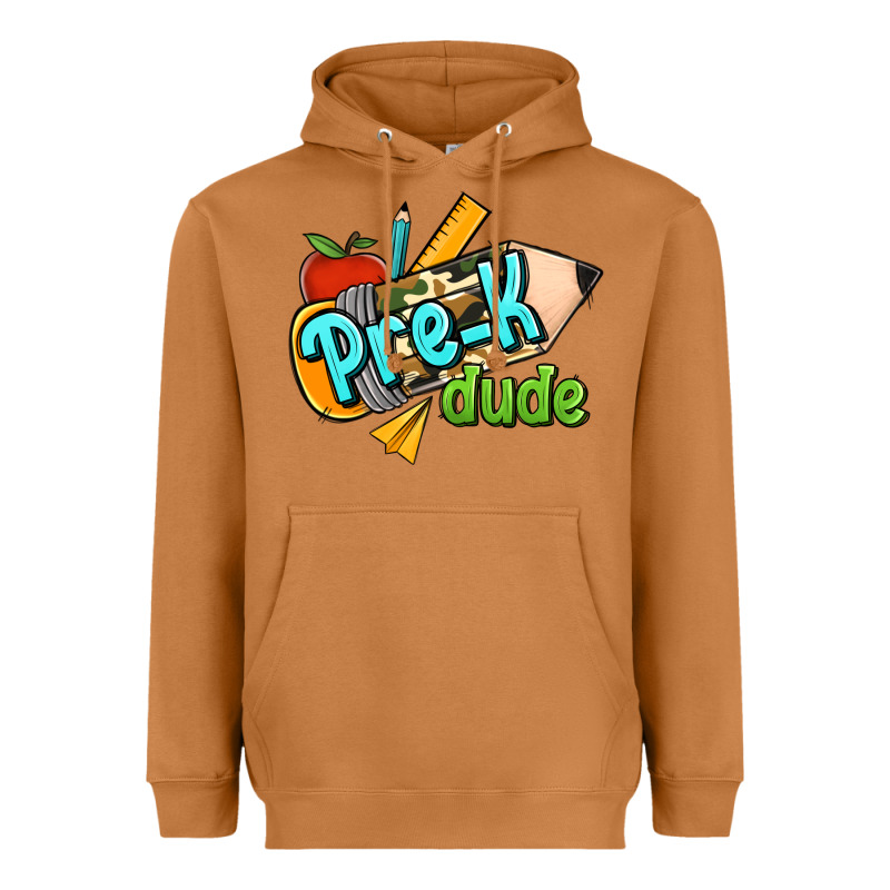 Pre K Dude Heavyweight Hoodie by RanaPortraitStore | Teevron