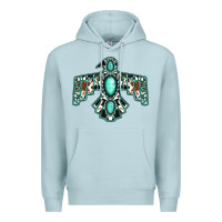 Blue Mist Western Thunderbird Premium Hoodie - Jasminsmagicworld