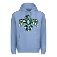 Colony Blue Western Thunderbird Premium Hoodie - Jasminsmagicworld