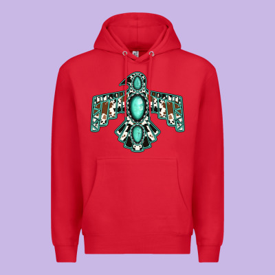 Western Thunderbird Premium Hoodie Designed By Jasminsmagicworld