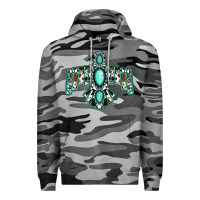 Slate Camo Western Thunderbird Premium Hoodie - Jasminsmagicworld