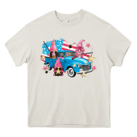 Cream American truck gnomes Heavy Core Tee - FaDigitalArtStudio