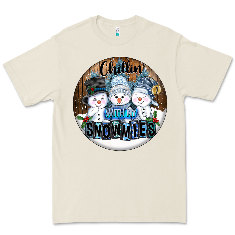 Chillin With My Snowmies Premium Tee by FaDigitalArtStudio | Teevron