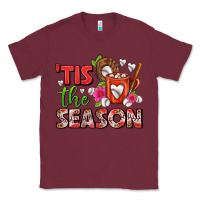 Burgundy tis the season baseball coffee mug Classic Tee - FaDigitalArtStudio