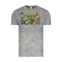 Cloud Rock happy camper Vintage Tee - CowhideDigitalArt