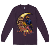 Plum stay wild moon cowgirl Long Sleeve Tee - RacoonDesign