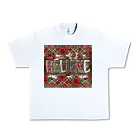 White Believe Urban Heavy Tee - CowhideDigitalArt