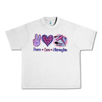 Lunar Rock Peace Love Hairstylist Urban Heavy Tee - Jasminsmagicworld