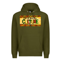 Army Green do it for the culture license plate Premium Hoodie - BarkalooDesign