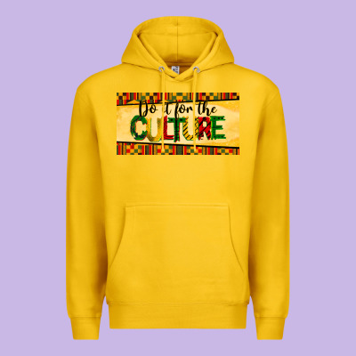 Do It For The Culture License Plate Premium Hoodie Designed By Barkaloodesign
