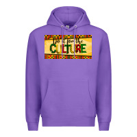 Purple do it for the culture license plate Premium Hoodie - BarkalooDesign