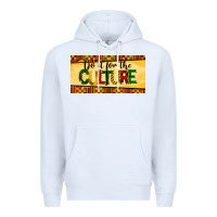 White do it for the culture license plate Premium Hoodie - BarkalooDesign