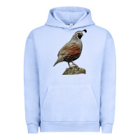 Pigment Grape Ice California Quail Bird Urban Hoodie - RanaPortraitStore