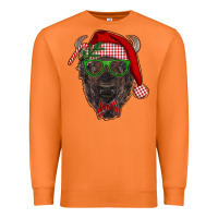 Carrot christmas bison Premium Sweatshirt - RanaPortraitStore