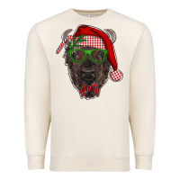 Sandshell christmas bison Premium Sweatshirt - RanaPortraitStore