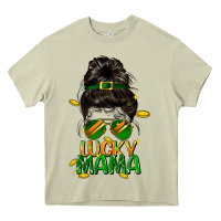 Mossy lucky mama St. Patricks Day Heavy Core Tee - FaDigitalArtStudio
