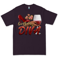 Plum birthday diva Premium Tee - BundleAndBundleShop