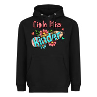 Black little miss kindergarten Heavyweight Hoodie - RanaPortraitStore