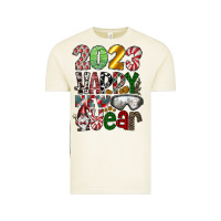 Vintage Arctic 2023 Happy New Year Vintage Tee - CowhideDigitalArt