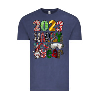 Vintage Denim 2023 Happy New Year Vintage Tee - CowhideDigitalArt