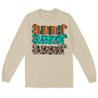 Mushroom summer western Long Sleeve Tee - RacoonDesign