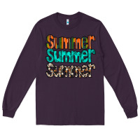 Plum summer western Long Sleeve Tee - RacoonDesign