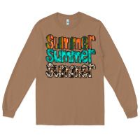 Toasted Coconut summer western Long Sleeve Tee - RacoonDesign