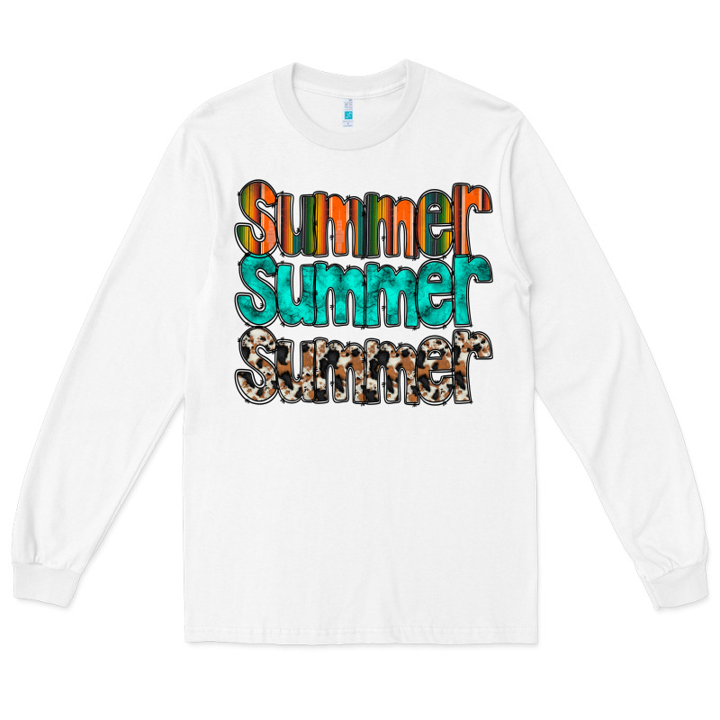 Summer Western Long Sleeve Tee by RacoonDesign | Teevron