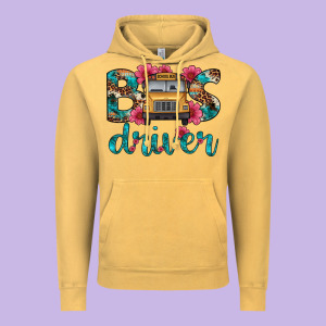 Bus Driver Vintage Hoodie Designed By Artiststas