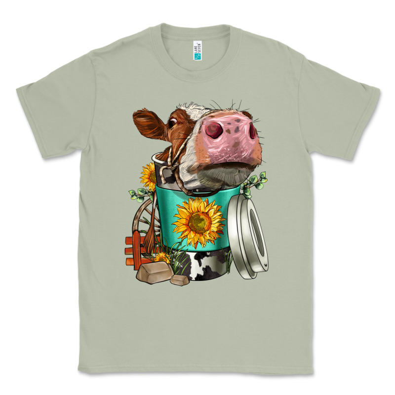 Simmental Cow Coffee Cup Classic Tee by FaDigitalArtStudio | Teevron