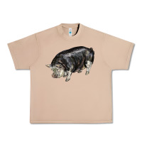 Burro poland china pig Urban Heavy Tee - LillyAllenDesigns