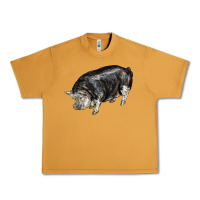 Peanut Butter poland china pig Urban Heavy Tee - LillyAllenDesigns