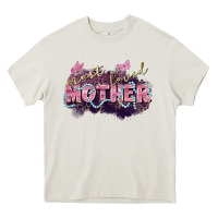 Cream Most loved mother Mother's Day Heavy Core Tee - FaDigitalArtStudio