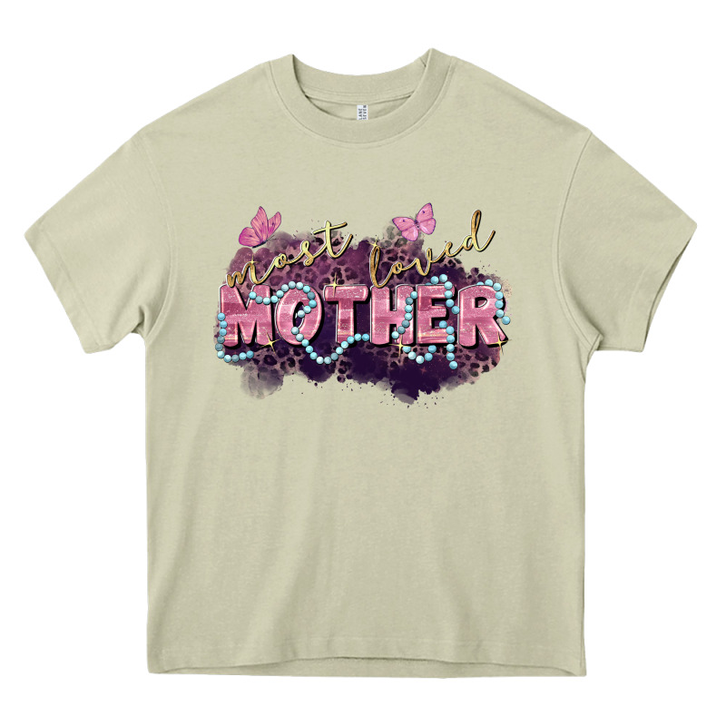 Most Loved Mother Mother's Day Heavy Core Tee by FaDigitalArtStudio | Teevron