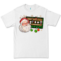 White santa cassette Premium Tee - FaDigitalArtStudio