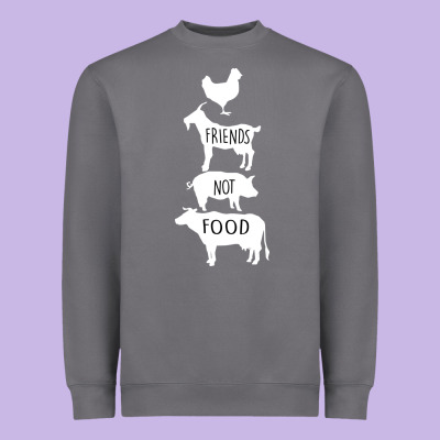 Friend Not Food Heavyweight Sweatshirt Designed By Bettercallsaul