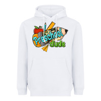 White preschool dude Heavyweight Hoodie - RanaPortraitStore