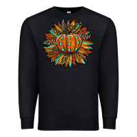 Black pumpkin sunflower Premium Sweatshirt - RanaPortraitStore