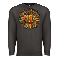 Smoke pumpkin sunflower Premium Sweatshirt - RanaPortraitStore