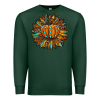 Sports Green pumpkin sunflower Premium Sweatshirt - RanaPortraitStore