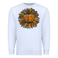 White pumpkin sunflower Premium Sweatshirt - RanaPortraitStore
