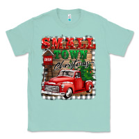 Seafoam small town christmas Classic Tee - BarkalooDesign