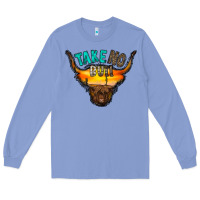 Colony Blue take no bull Long Sleeve Tee - RacoonDesign