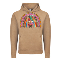 Vintage Coffee teacher gnome rainbow Vintage Hoodie - Artiststas