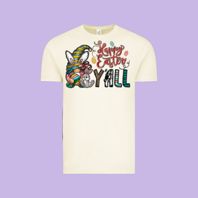Happy Easter Y All Vintage Tee Designed By Cowhidedigitalart