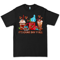 Black american football coffee cups Premium Tee - FaDigitalArtStudio