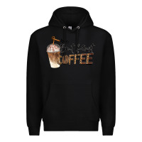 Black but first coffee Premium Hoodie - BarkalooDesign