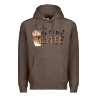 Coffee but first coffee Premium Hoodie - BarkalooDesign